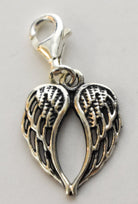 Sterling Silver Angel Wings Charm - Deadwood South Boutique & Company LLC