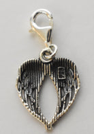 Sterling Silver Angel Wings Charm - Deadwood South Boutique & Company LLC