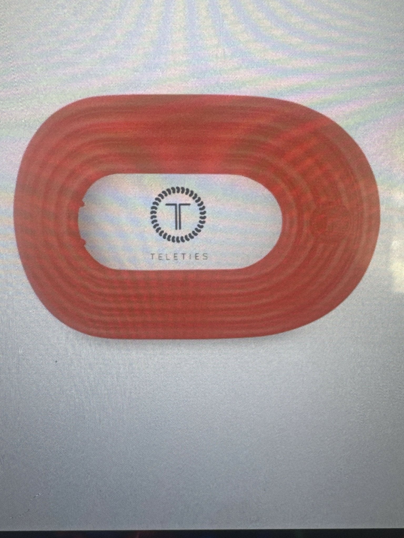 Teleties flat round small - Deadwood South Boutique & Company LLC