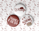 Texas A&M Game Day Buttons | Gameday Pins - Deadwood South Boutique & Company LLC