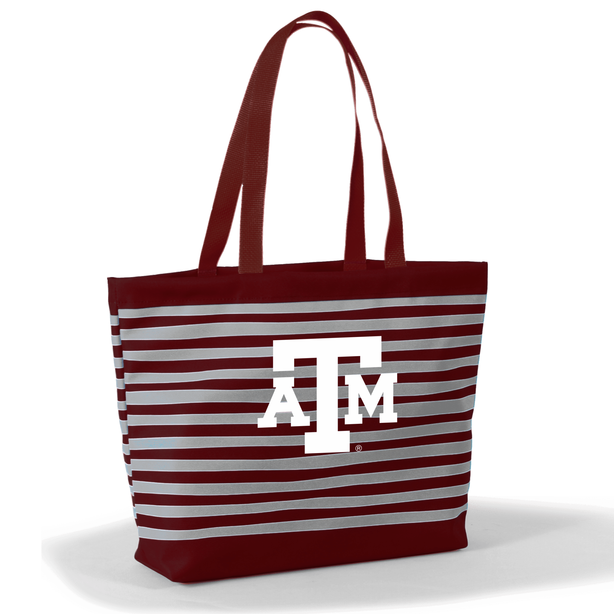 Texas A&M Tatum Tote Wavy Striped Tote by Desden - Deadwood South Boutique & Company LLC