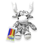 Texas Color Me Plush Animal - Deadwood South Boutique & Company LLC