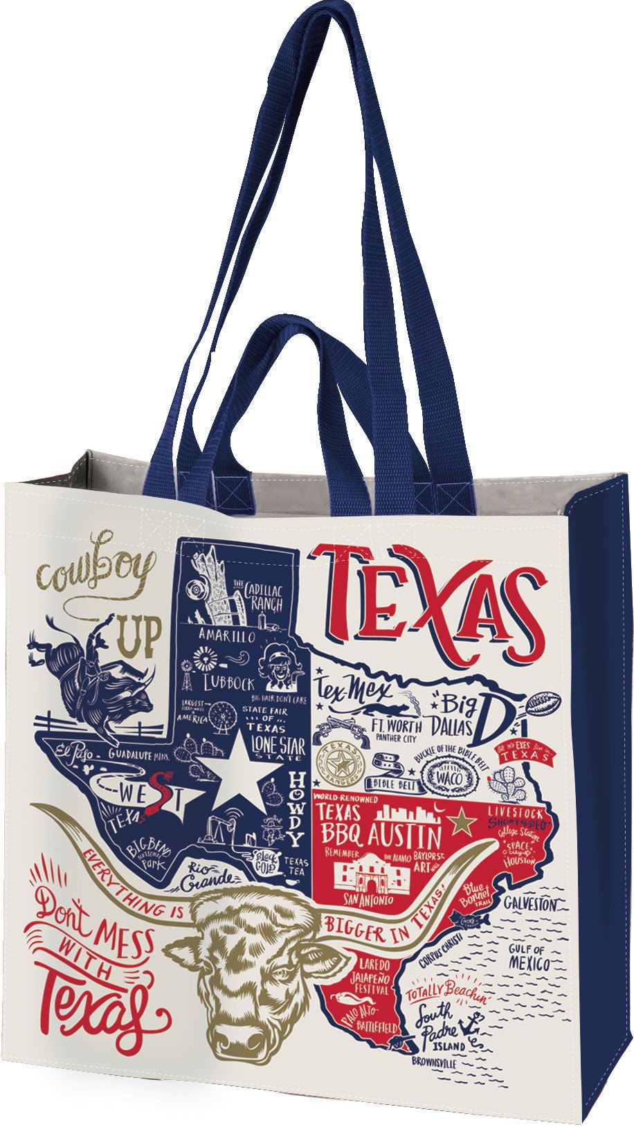 Texas Our Texas Market Tote - Deadwood South Boutique & Company LLC