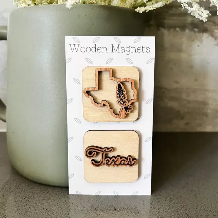 Texas State Magnet Set - Deadwood South Boutique & Company LLC