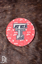 Texas Tech Acrylic Coaster - Deadwood South Boutique & Company LLC