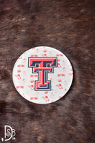 Texas Tech Acrylic Coaster - Deadwood South Boutique & Company LLC