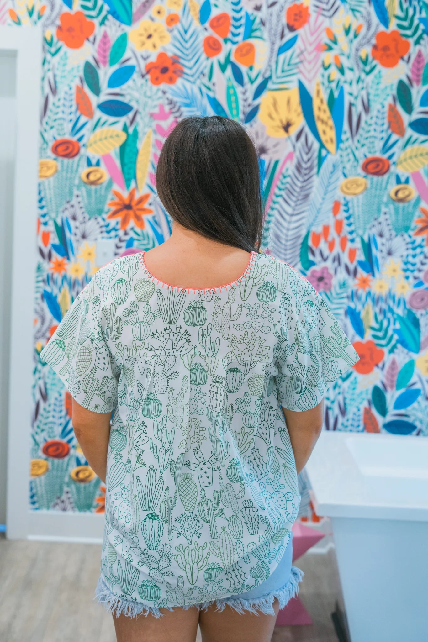 The Arizona Cactus Top - Deadwood South Boutique & Company LLC