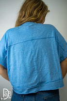 The Aspyn Cropped Pocket Tee - Deadwood South Boutique & Company LLC