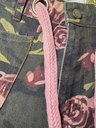 The Camo & Rose Barrel Jean w/ Belt - Deadwood South Boutique & Company LLC