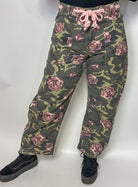 The Camo & Rose Barrel Jean w/ Belt - Deadwood South Boutique & Company LLC