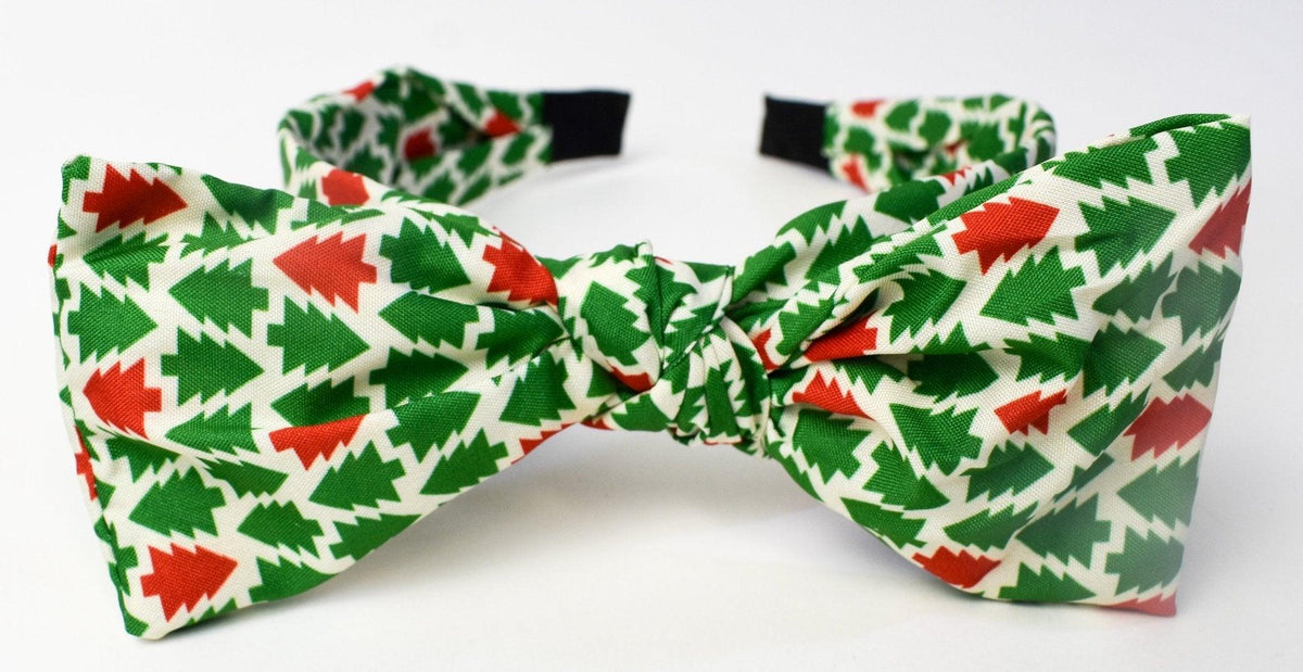 The Christmas Bow Headband - Deadwood South Boutique & Company LLC