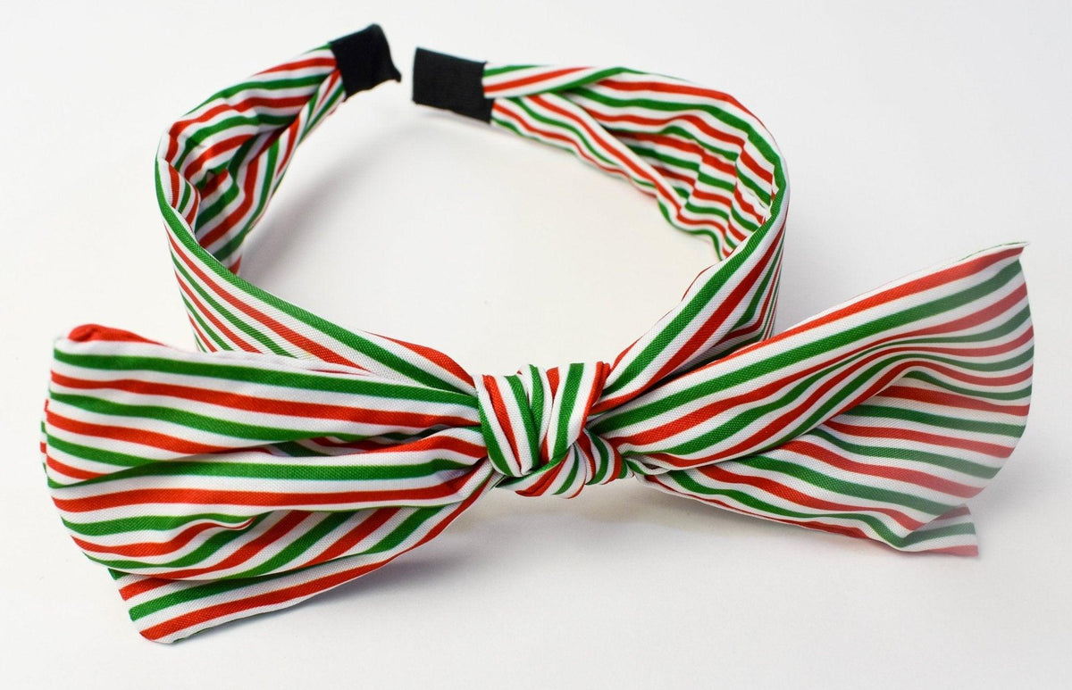 The Christmas Bow Headband - Deadwood South Boutique & Company LLC