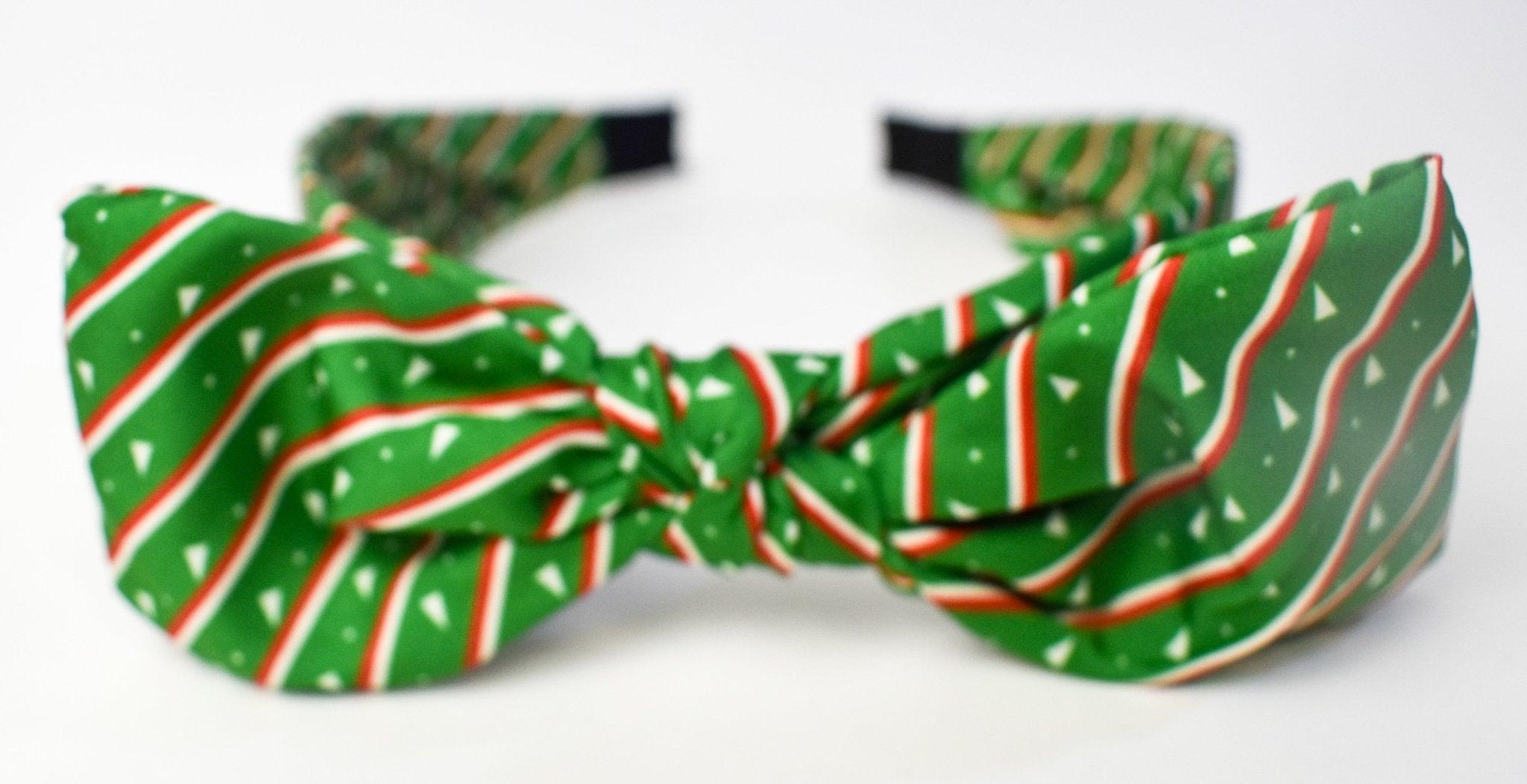 The Christmas Bow Headband - Deadwood South Boutique & Company LLC