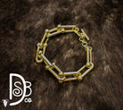 The Chunky Golden Links Bracelet - Deadwood South Boutique & Company LLC