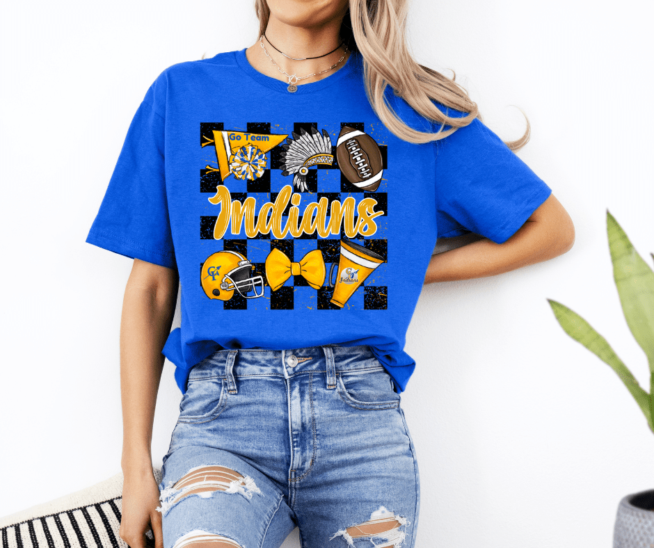 The CI Indians Graphic Tee - Deadwood South Boutique & Company LLC