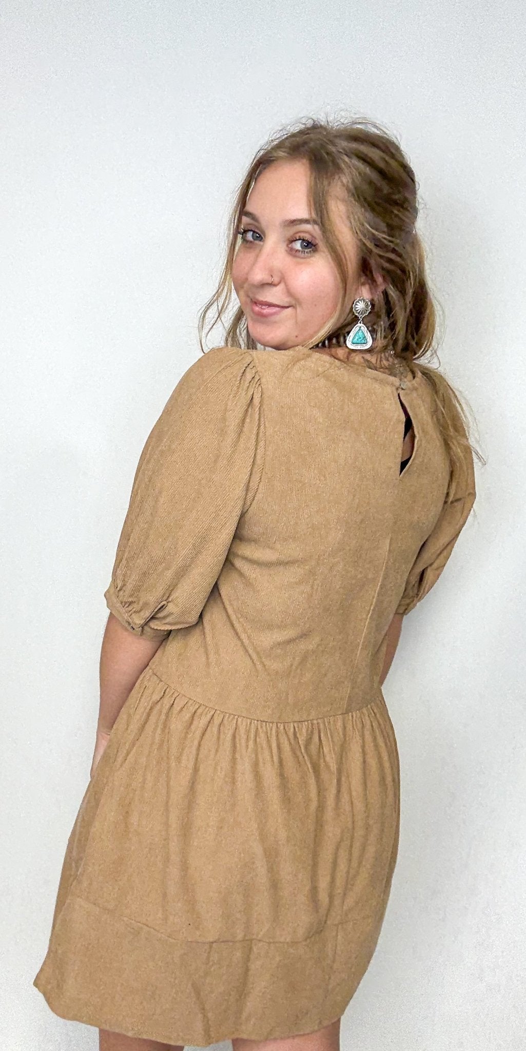 The Emily Corduroy Dress - Deadwood South Boutique & Company LLC