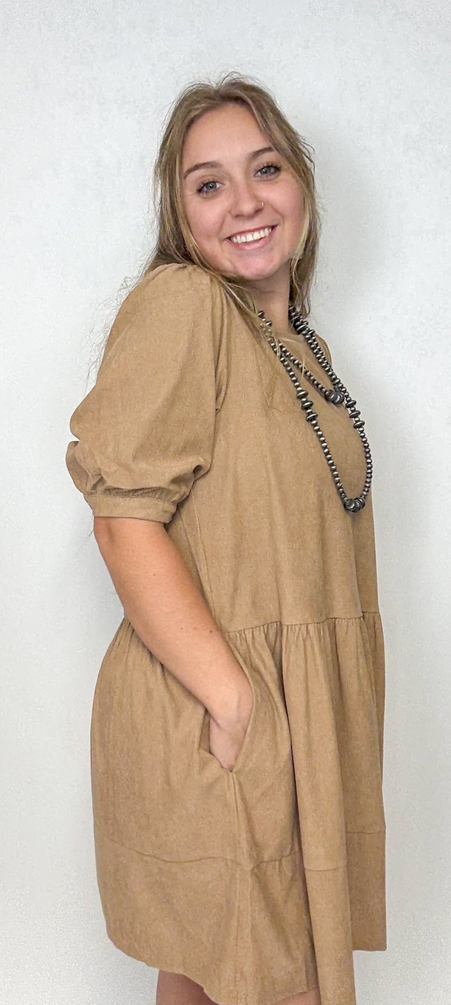 The Emily Corduroy Dress - Deadwood South Boutique & Company LLC