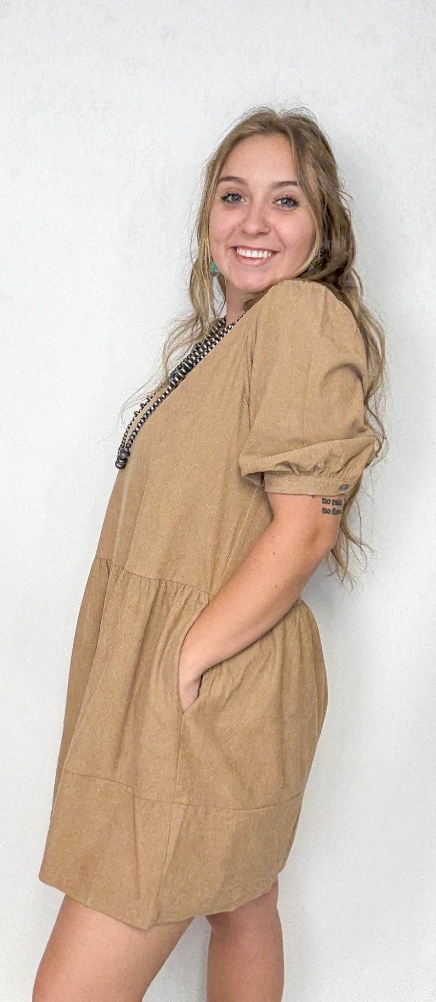 The Emily Corduroy Dress - Deadwood South Boutique & Company LLC