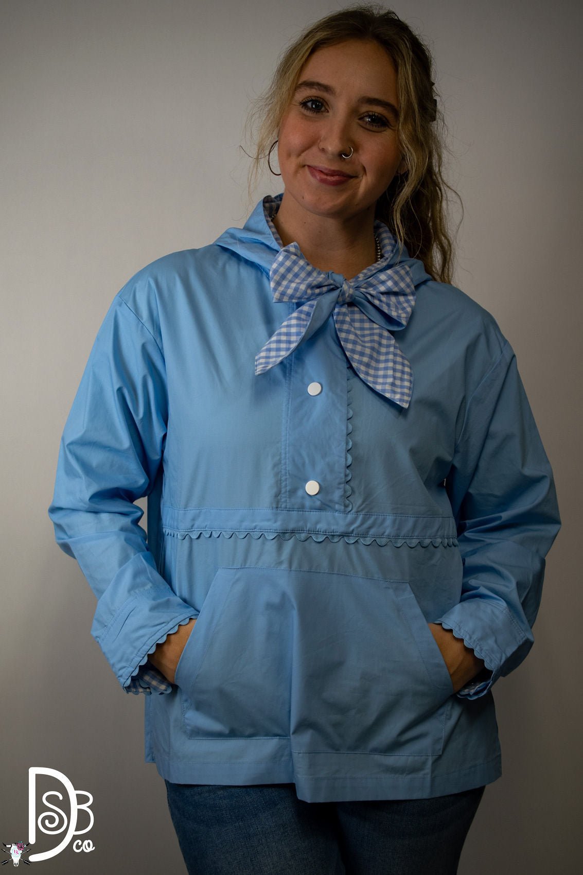 The Everley Vintage Hooded Windbreaker - Deadwood South Boutique & Company LLC