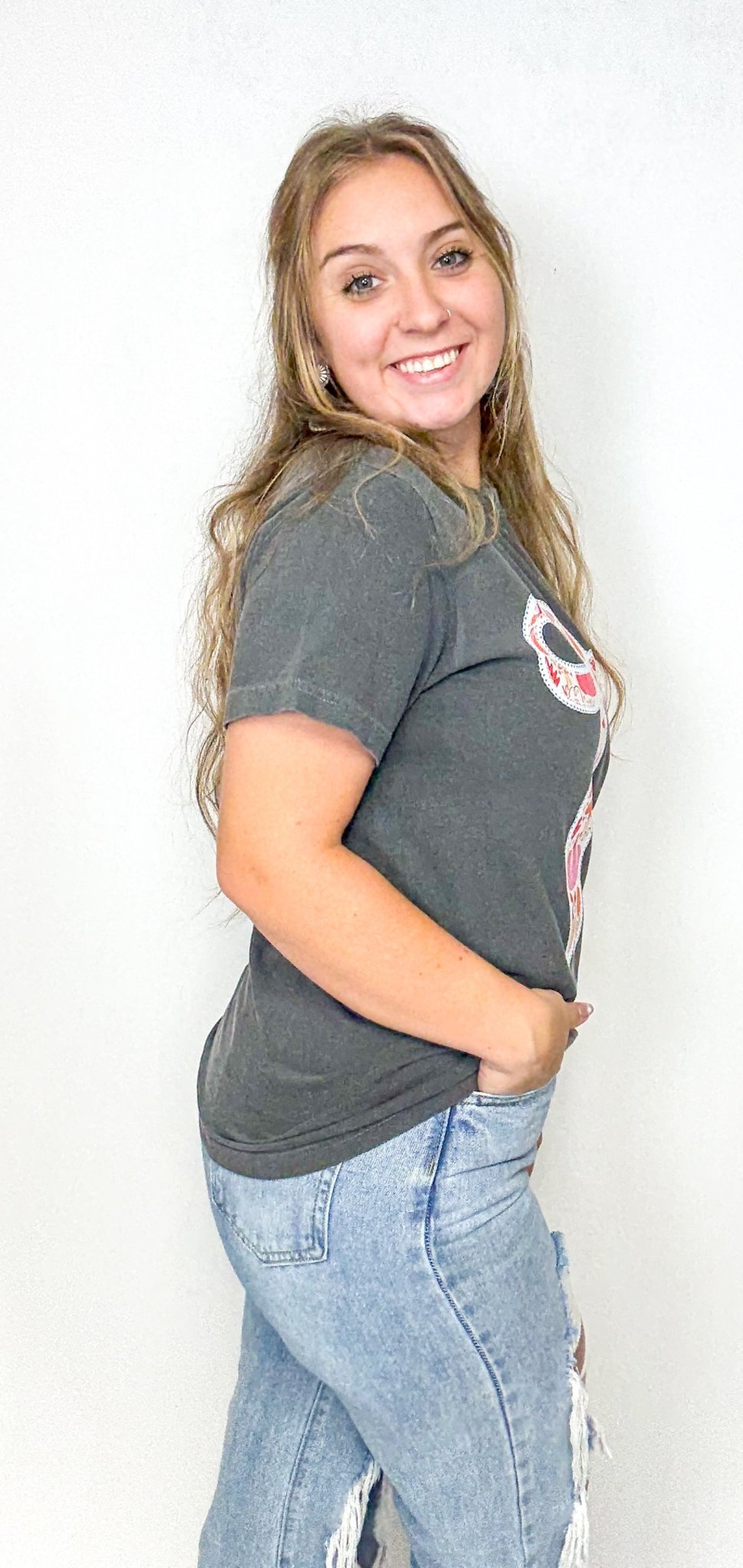 The Fall Bow Graphic Tee - Deadwood South Boutique & Company LLC