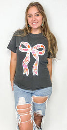 The Fall Bow Graphic Tee - Deadwood South Boutique & Company LLC