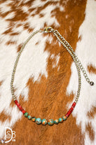 The Fashion Spiny & Pearl Necklace - Deadwood South Boutique & Company LLC