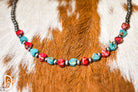 The Gemstone Heart Beaded Necklace - Deadwood South Boutique & Company LLC