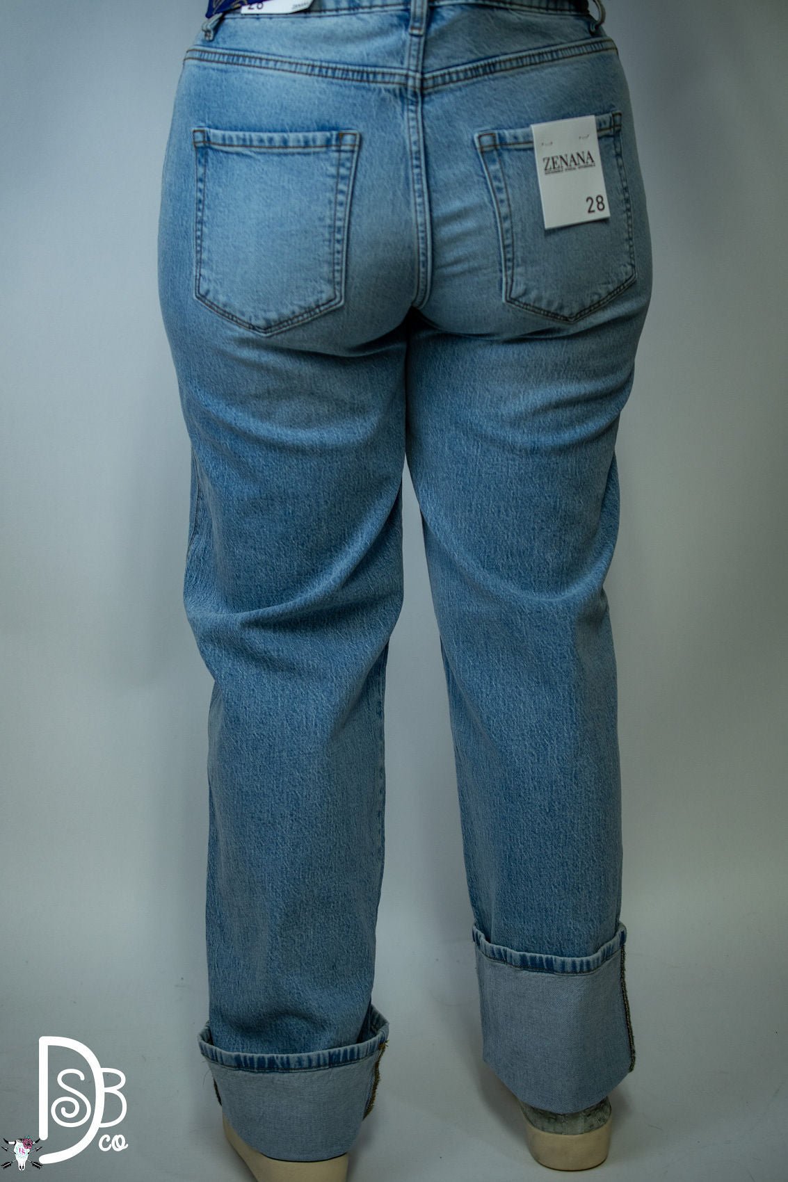 The High - Rise Sammi Straight Leg Jeans - Deadwood South Boutique & Company LLC