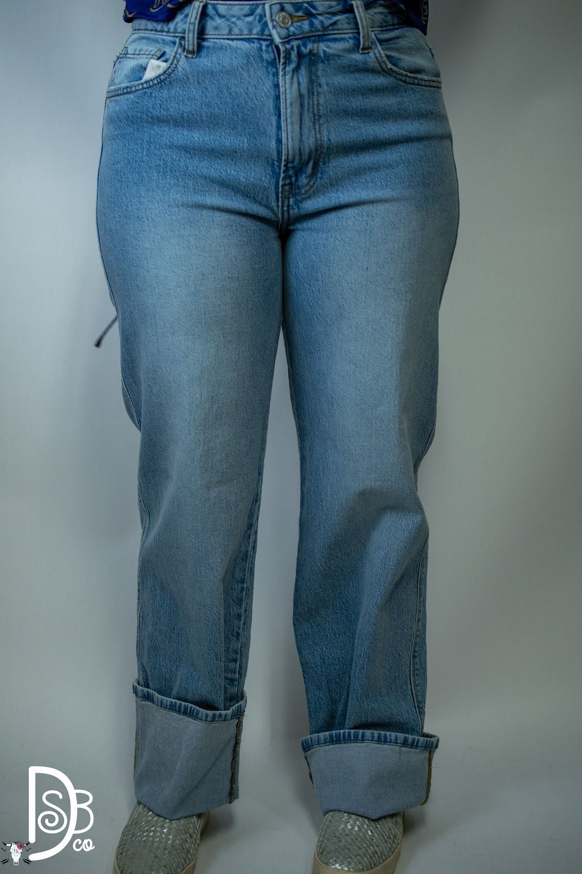 The High - Rise Sammi Straight Leg Jeans - Deadwood South Boutique & Company LLC