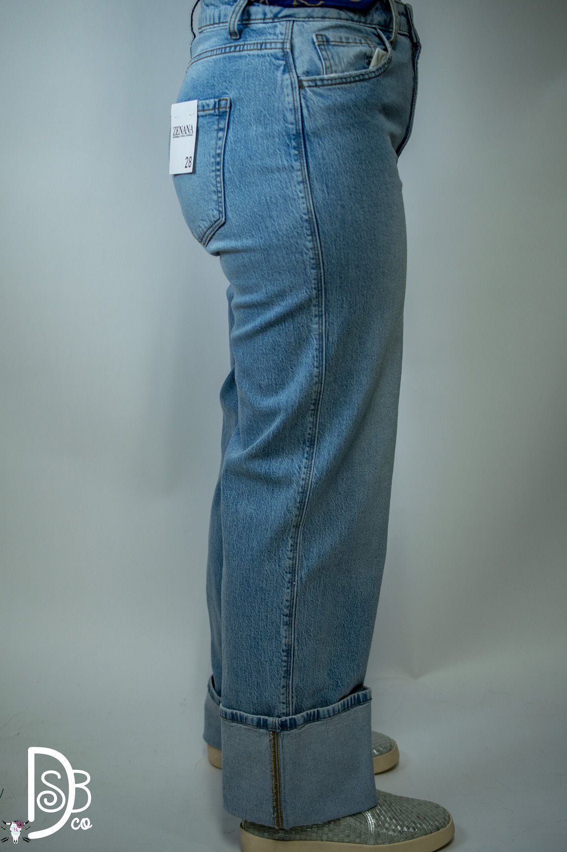 The High - Rise Sammi Straight Leg Jeans - Deadwood South Boutique & Company LLC