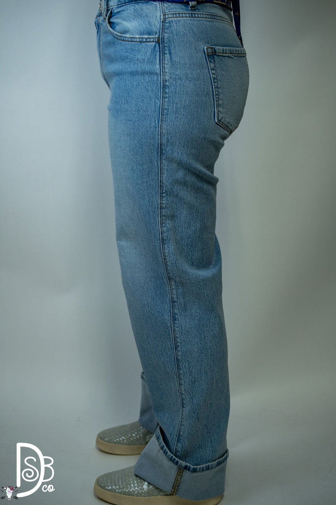 The High - Rise Sammi Straight Leg Jeans - Deadwood South Boutique & Company LLC