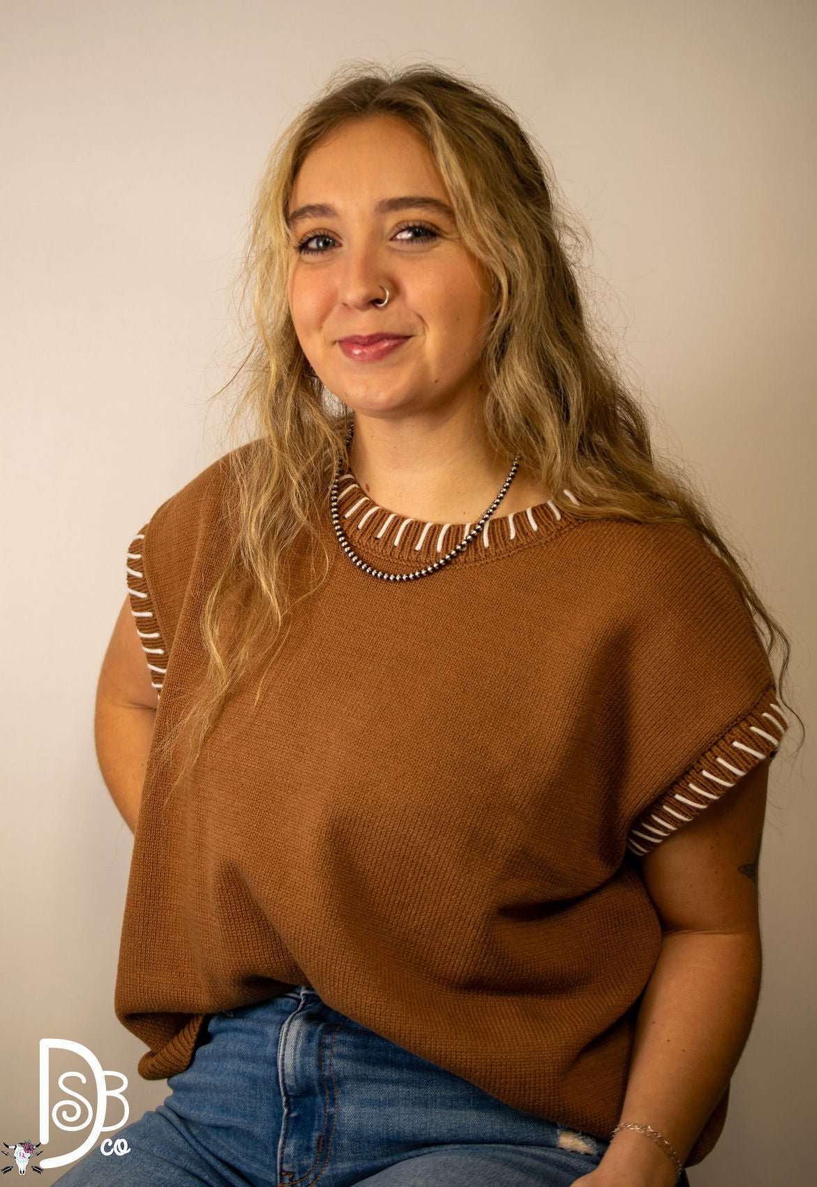 The Jane Knitted Sweater Top - Deadwood South Boutique & Company LLC