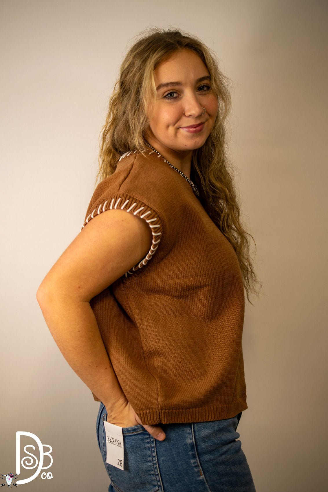 The Jane Knitted Sweater Top - Deadwood South Boutique & Company LLC