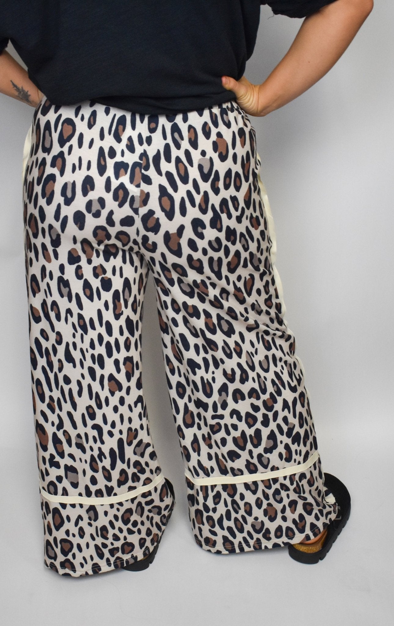 The Leopard Wide Leg Pant - Deadwood South Boutique & Company LLC