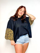 The Lola Leopard Plus Top - Deadwood South Boutique & Company LLC