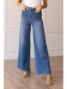 The Matilda Medium Wash Wide Leg - Deadwood South Boutique & Company LLC