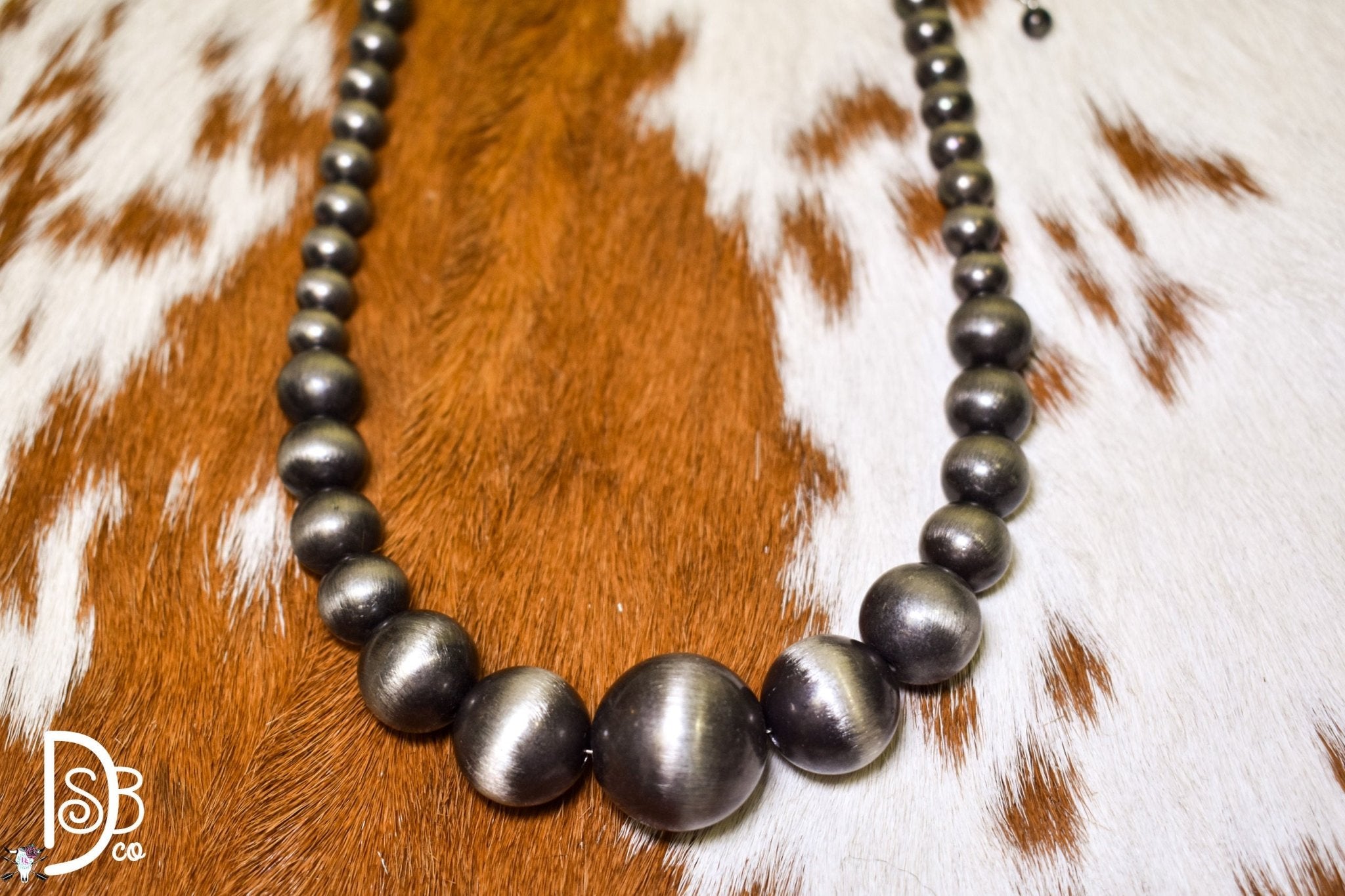 The Mega Graduated Pearl Beaded Necklace - Deadwood South Boutique & Company LLC