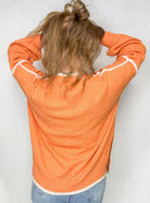 The Oversized Contrast Sweater - Deadwood South Boutique & Company LLC