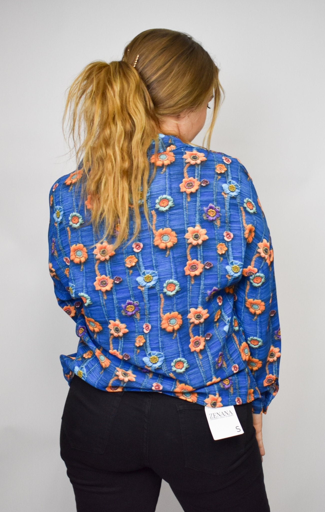 The Paige V - Neck Long Sleeve - Deadwood South Boutique & Company LLC
