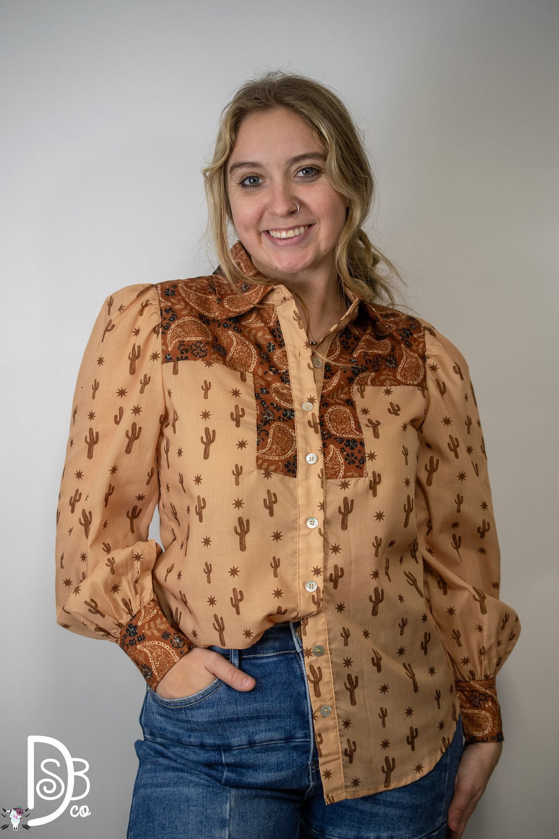 The Rodeo Essentials Button Down Top - Deadwood South Boutique & Company LLC