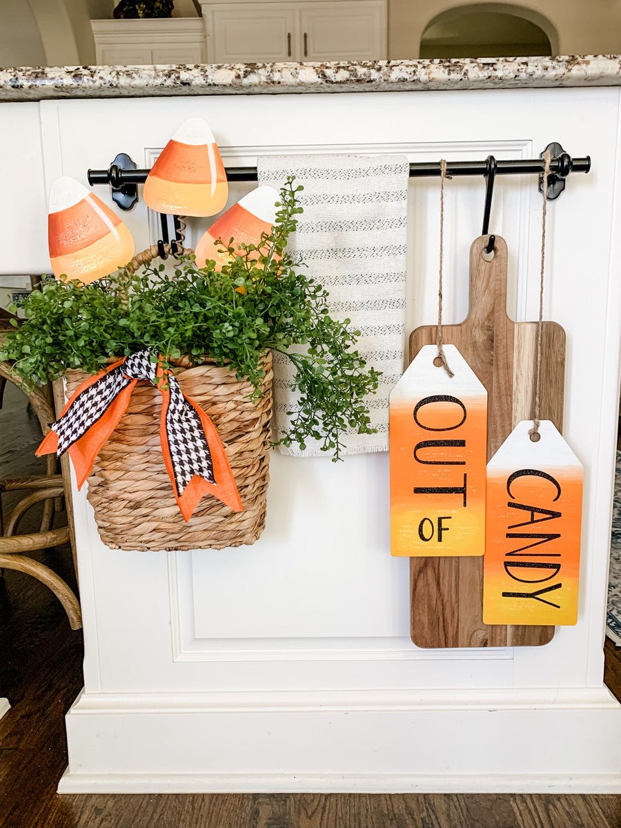 The Round Top Collection Candy Corn Trio Stake - Deadwood South Boutique & Company LLC