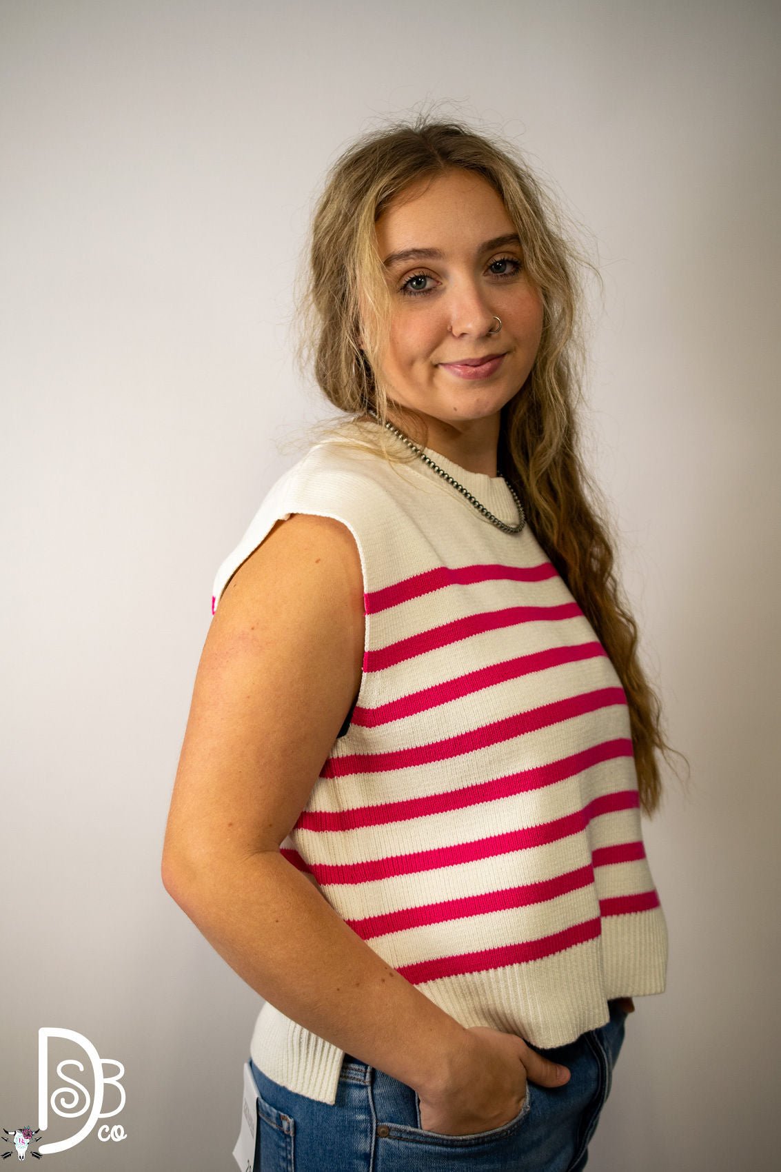 The Sandy Striped Sweater - Deadwood South Boutique & Company LLC