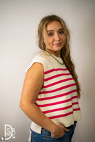 The Sandy Striped Sweater - Deadwood South Boutique & Company LLC