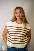The Sandy Striped Sweater - Deadwood South Boutique & Company LLC