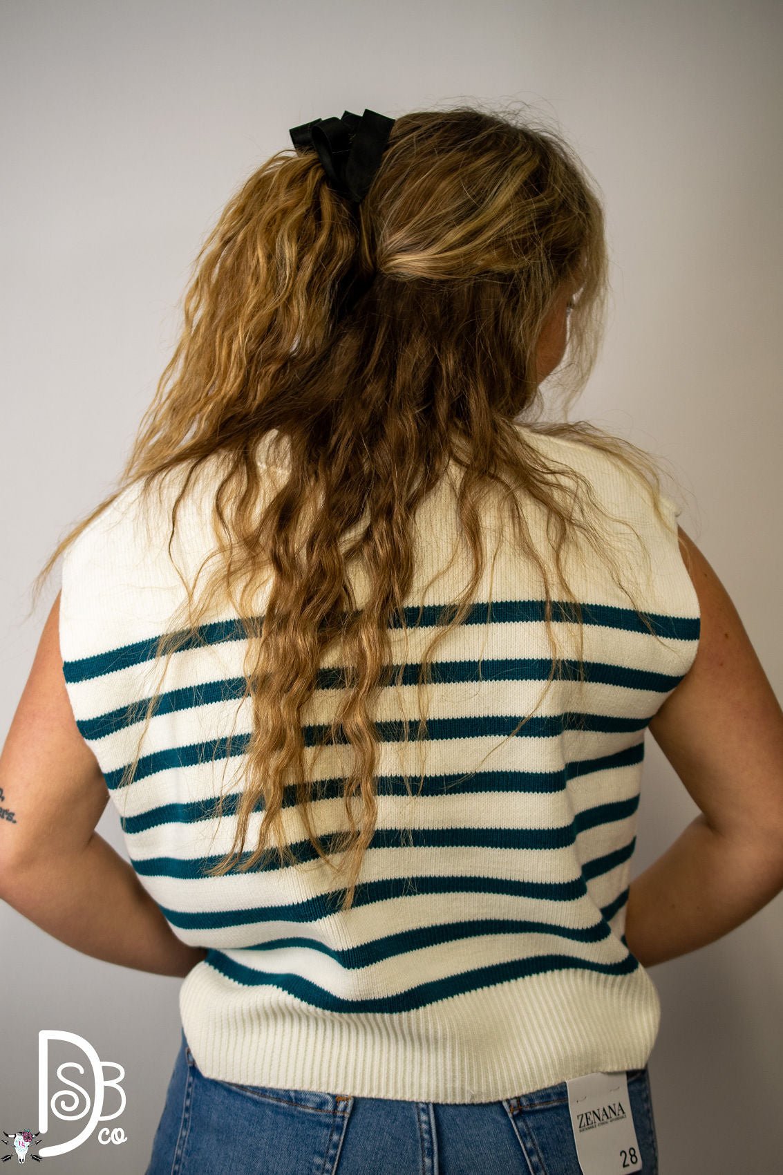 The Sandy Striped Sweater - Deadwood South Boutique & Company LLC