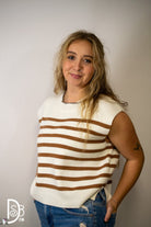 The Sandy Striped Sweater - Deadwood South Boutique & Company LLC
