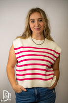 The Sandy Striped Sweater - Deadwood South Boutique & Company LLC