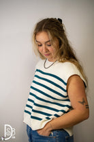 The Sandy Striped Sweater - Deadwood South Boutique & Company LLC