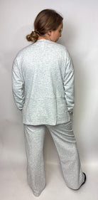 The Scuba Side Slit Top & Pant Set - Deadwood South Boutique & Company LLC