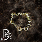 The Sheri Golden Rhinestone Bit Bracelet - Deadwood South Boutique & Company LLC